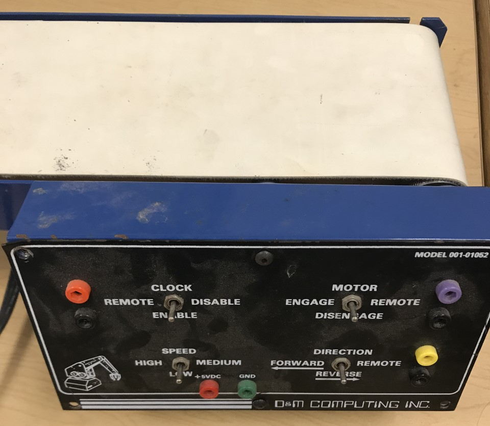 conveyor front