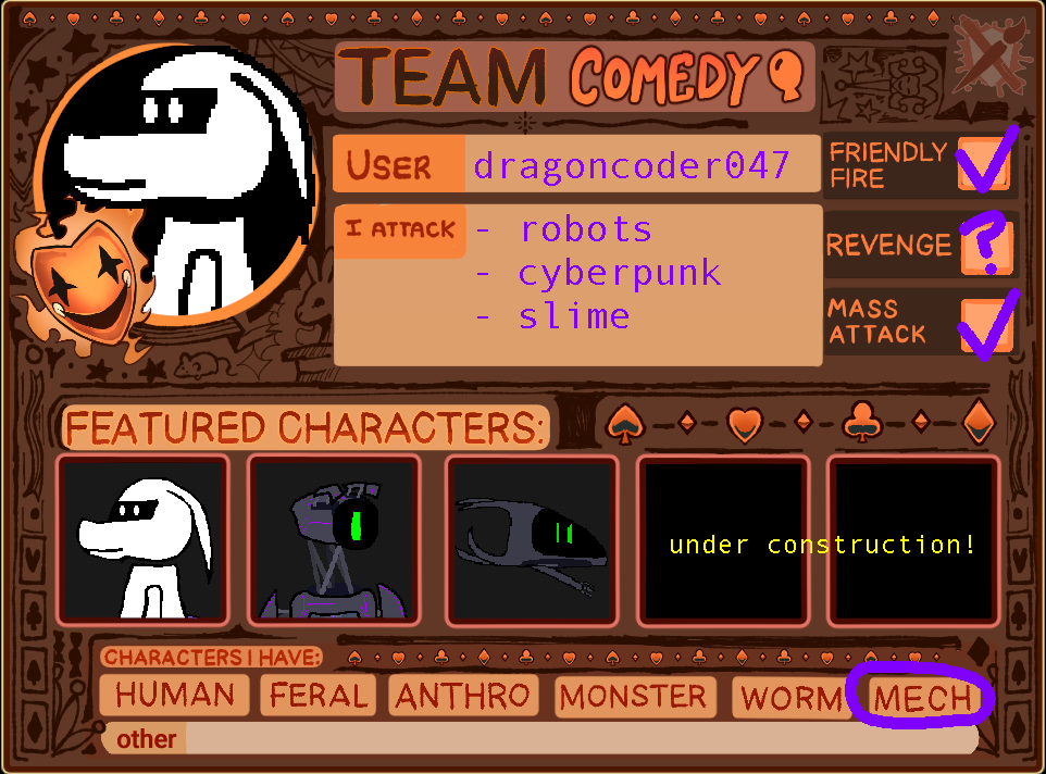 team card